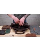 Мужская сумка для ноутбука с тиснением Vintage 14719