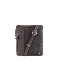 Стильная мужская кожаная сумка Visconti 15056 - Roy (Oil Brown)
