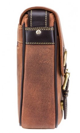 Удобная небольшая сумка на плечо Visconti 16012 Rumba (Оil Tan)