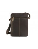 Фотография Удобная небольшая сумка на плечо Visconti 16050 brown