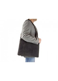 Большая сумка мужская на плечо Visconti 16054XL Harward (oil brown)