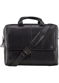 Чёрная удобная мужская сумка Visconti ML24 Anderson (black)