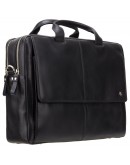 Фотография Чёрная удобная мужская сумка Visconti ML24 Anderson (black)