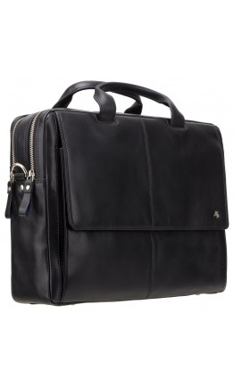 Чёрная удобная мужская сумка Visconti ML24 Anderson (black)