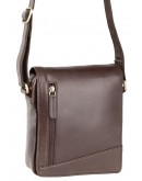 Фотография Маленькая коричневая сумка на плечо Visconti S7 (brown)