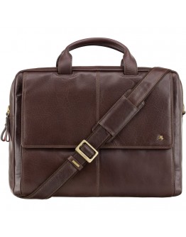 Удобная коричневая мужская сумка Visconti ML24 Anderson (brown)