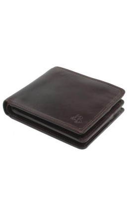 Тёмно-коричневый мужской кошелёк Visconti TSC43 Montieri (Brown)