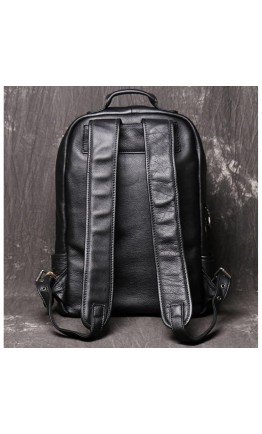 Удобный кожаный деловой рюкзак Vintage Vt1003A