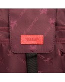Фотография Женская кожаная сумка для документов бордовая Visconti WB70 Harriet 13 (Plum)