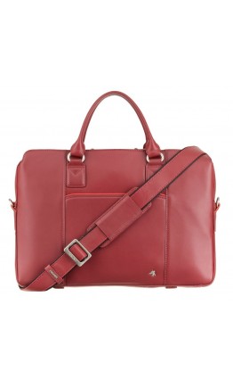 Женская красная сумка для ноутбука и документов Visconti WB70 Harriet 13 (Red)