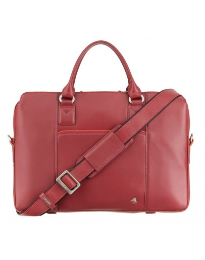 Фотография Женская красная сумка для ноутбука и документов Visconti WB70 Harriet 13 (Red)