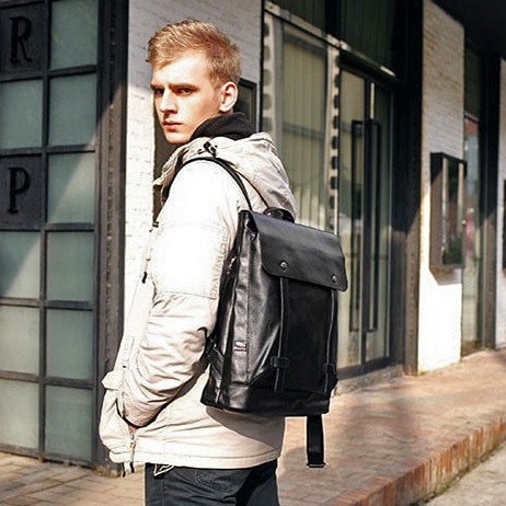 Городские мужские рюкзаки ᐉ Магазин мужских кожаных сумок "Кенгуру"